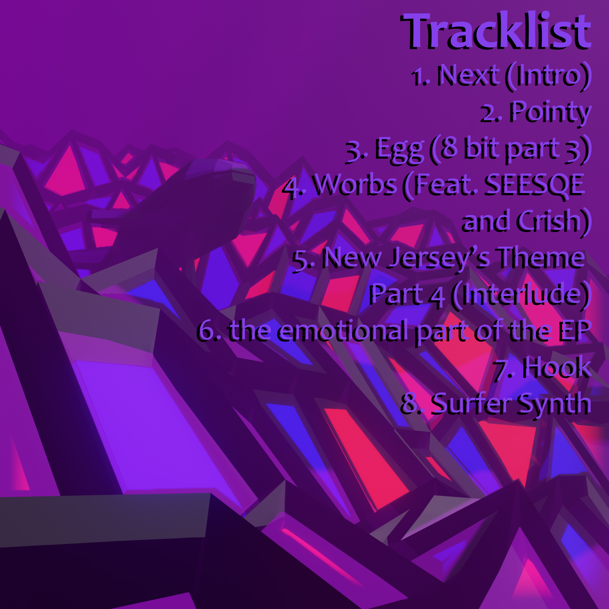 the tracklist for the NextEP